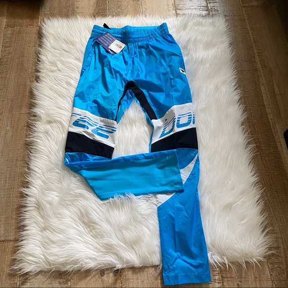 NWT Reebok Blue/Turquoise Classic Advance Track Pants - Men's Size Small - Picture 2 of 9